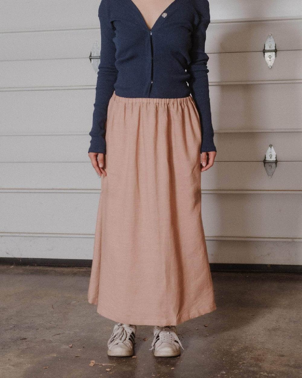 baserange Jupe ponte - Chanvre