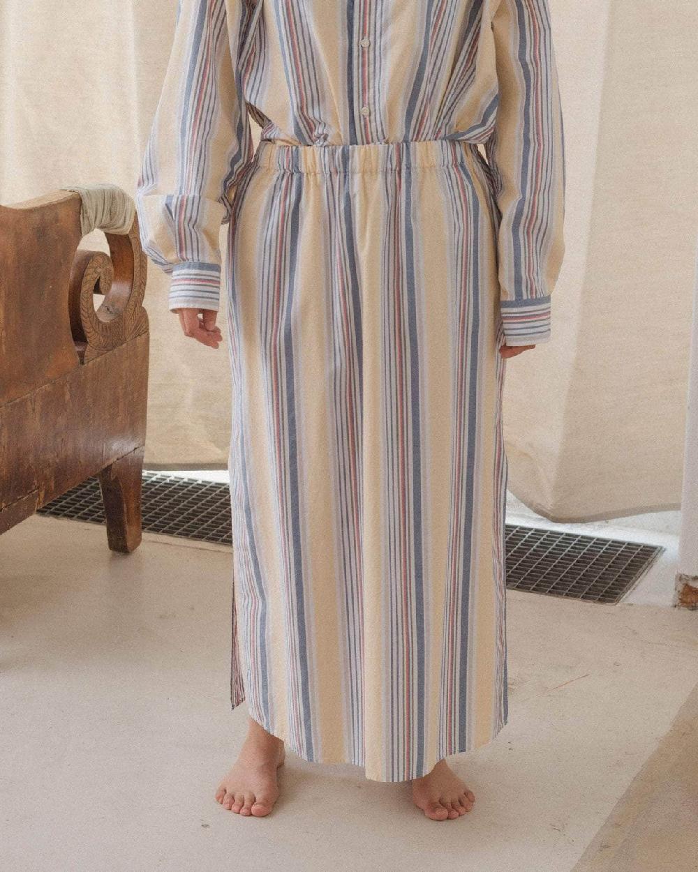 baserange jupe stave - Popeline de coton biologique