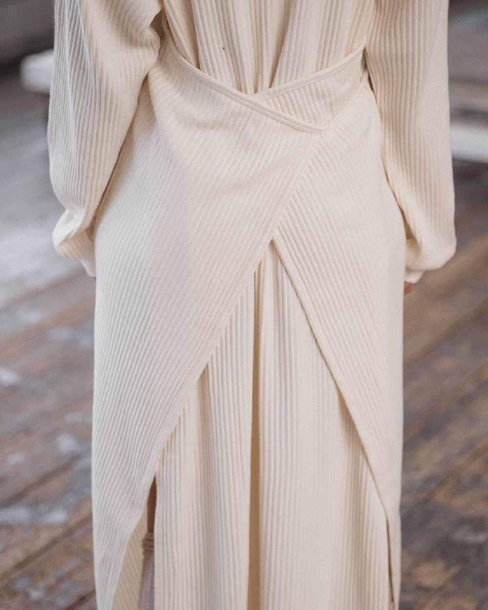 Baserange Kaftan Shaw - Molleton De Coton Biologique