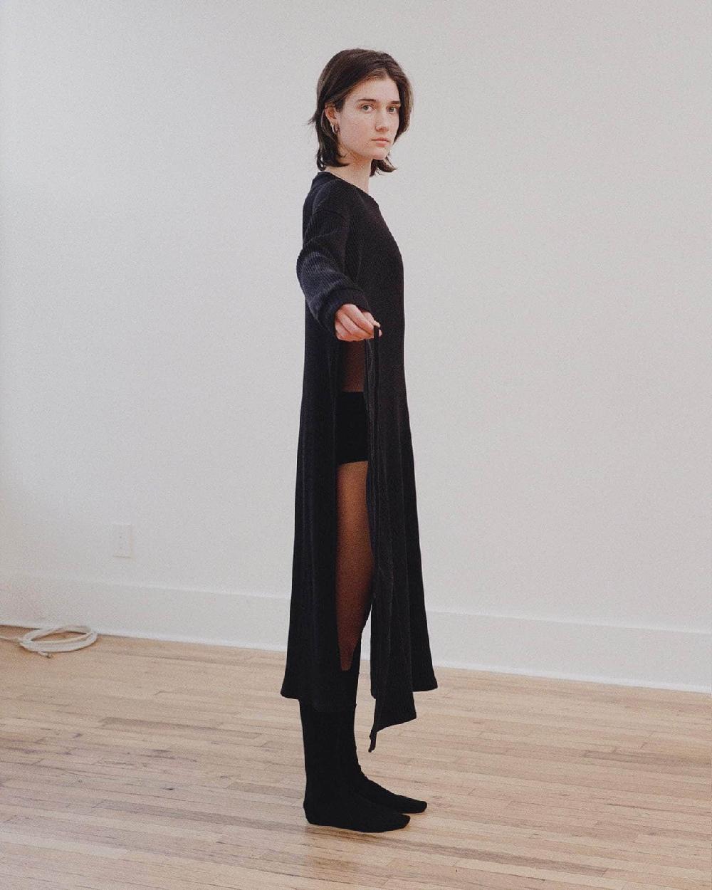 Baserange Kaftan Shaw - Molleton De Coton Biologique