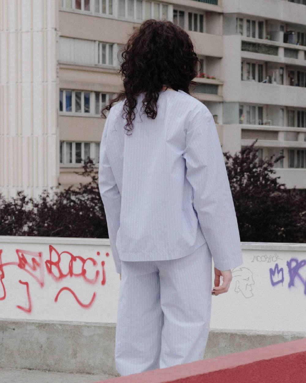 Baserange Kolla Blouse - Popeline De Coton