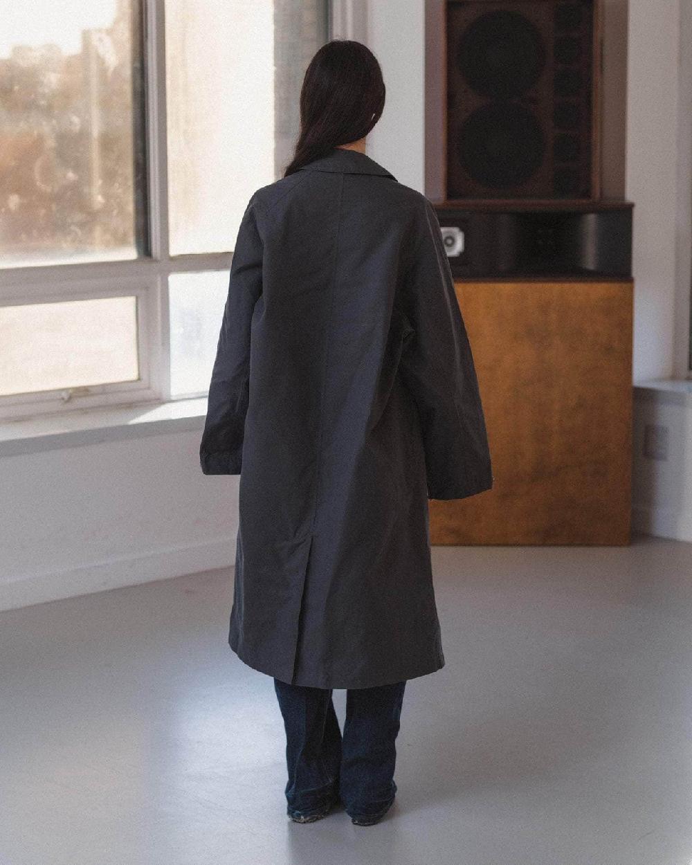 Baserange Manteau Long Even - Coton Ciré