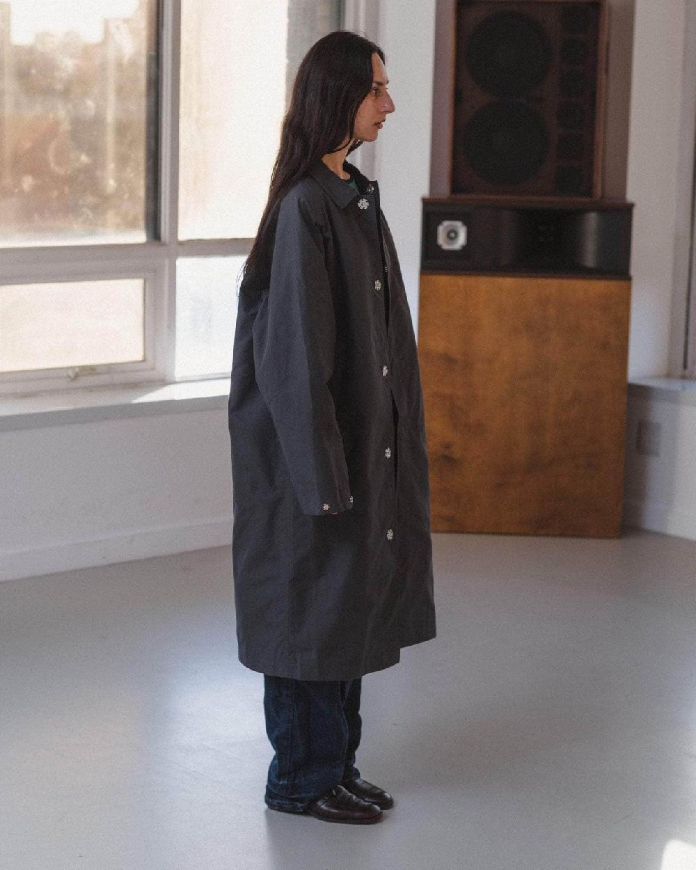 Baserange Manteau Long Even - Coton Ciré