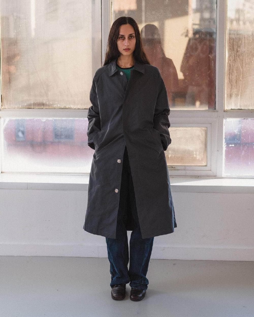 Baserange Manteau Long Even - Coton Ciré