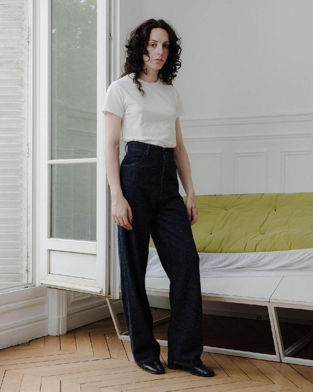 Baserange Navalo Pants - Denim En Coton Recyclé