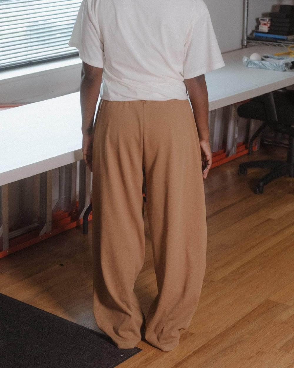 Baserange Pantalon Camer - Coton Biologique Côtelé