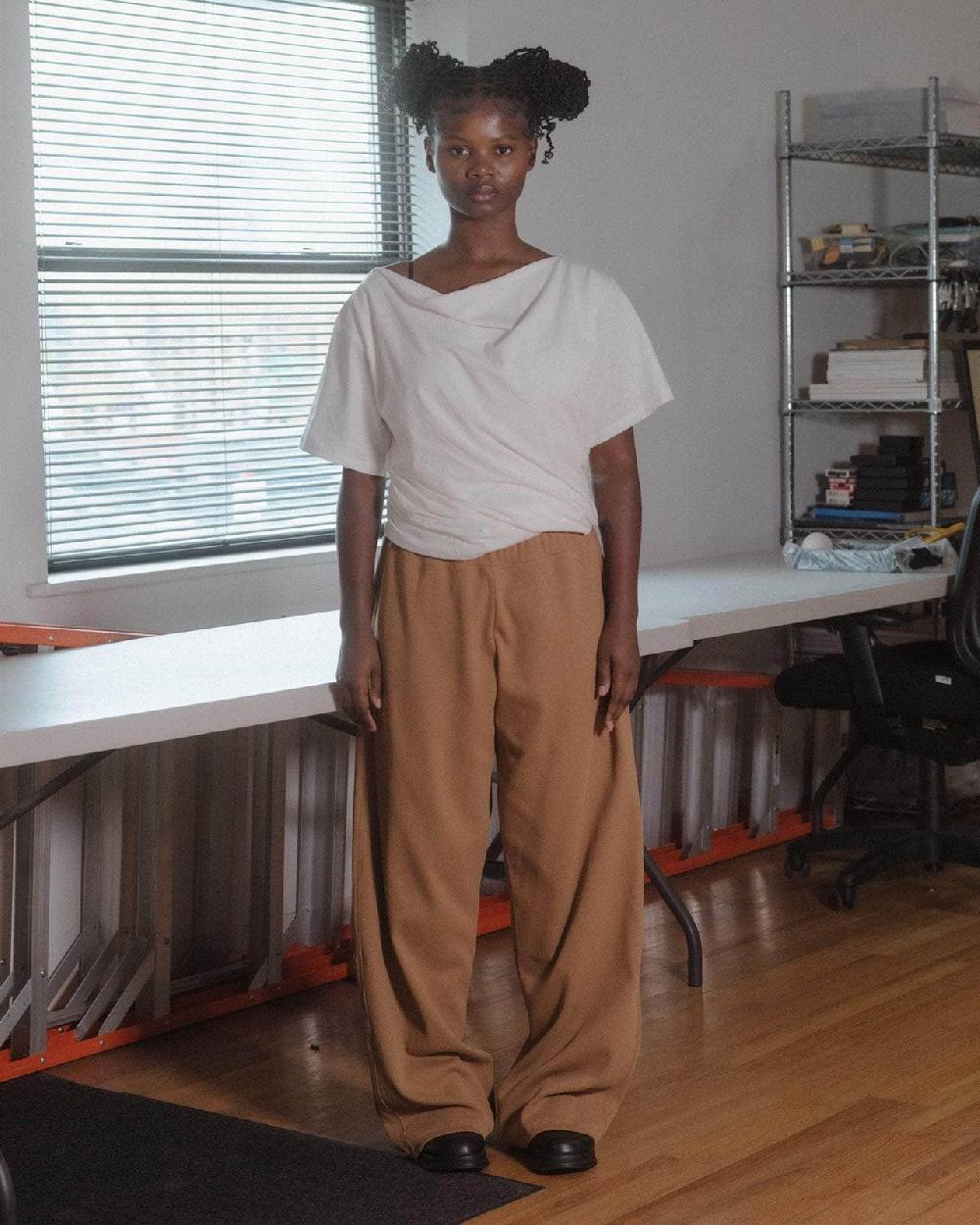 Baserange Pantalon Camer - Coton Biologique Côtelé