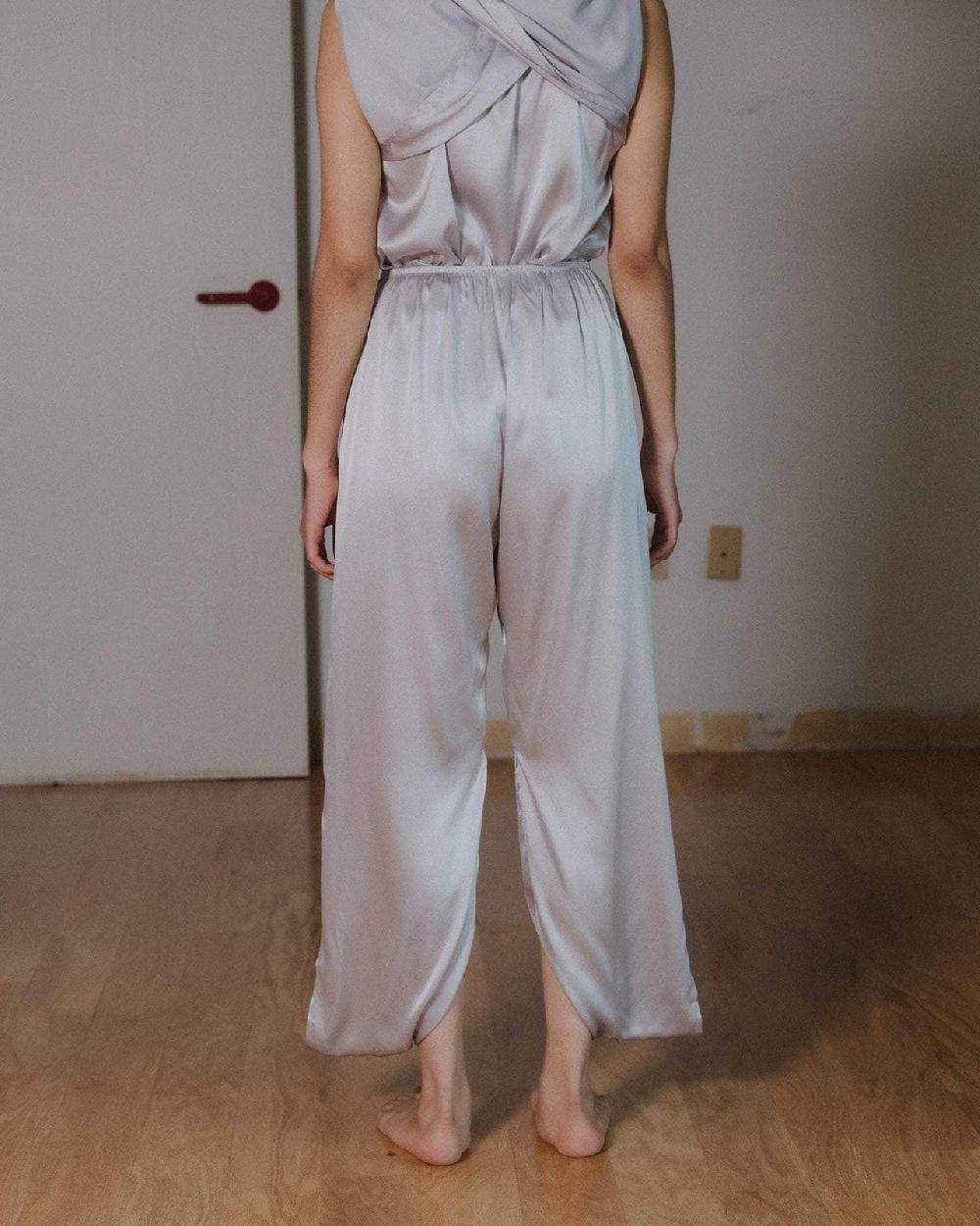 Baserange Pantalon City - Satin De Soie