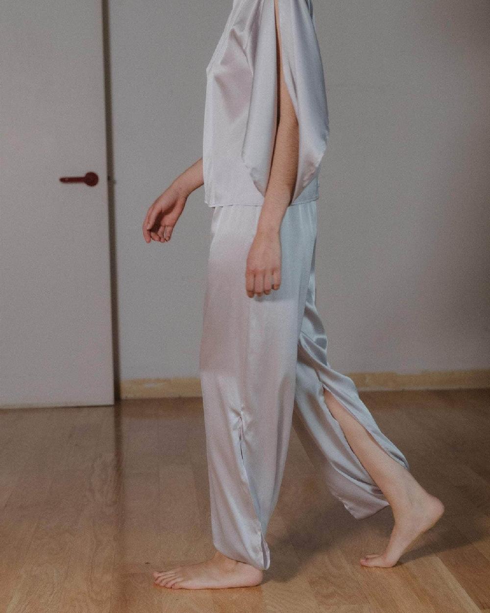 Baserange Pantalon City - Satin De Soie