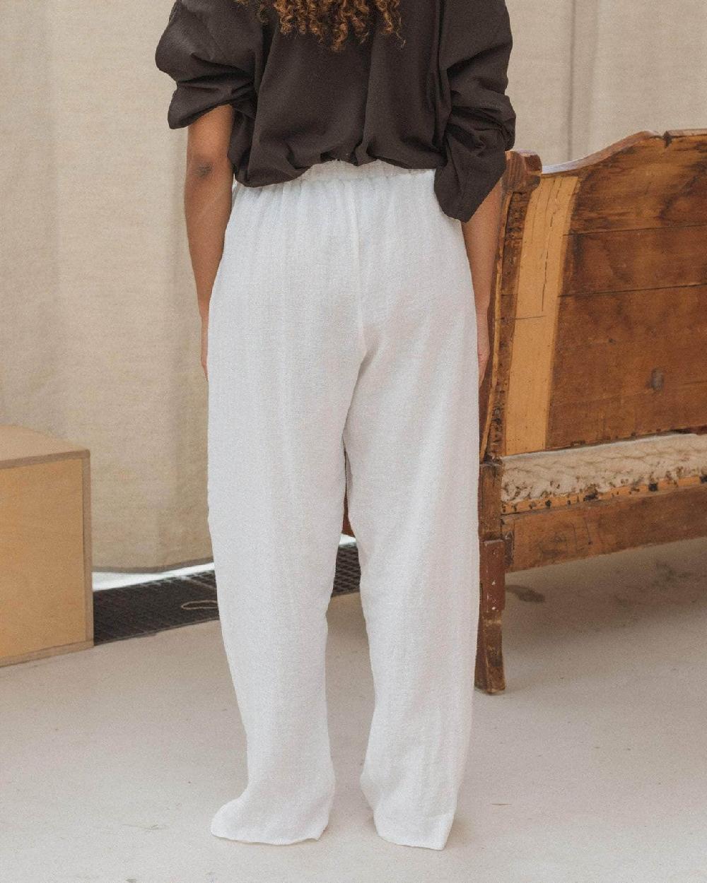 Baserange Pantalon Folio - Lin Froissé