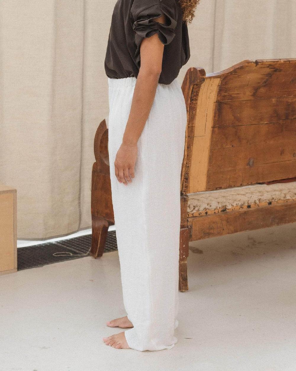 Baserange Pantalon Folio - Lin Froissé
