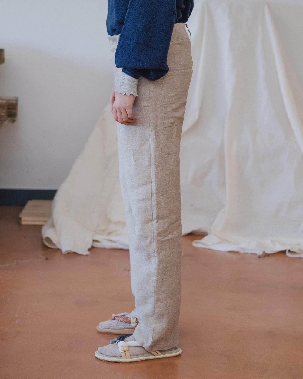 Baserange Pantalon Indre - Lin