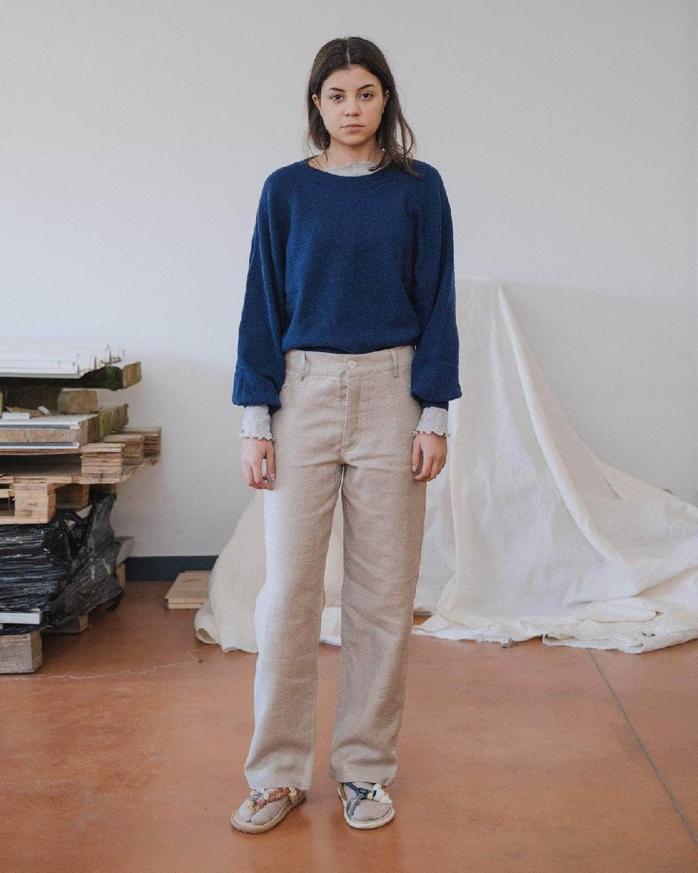 Baserange Pantalon Indre - Lin