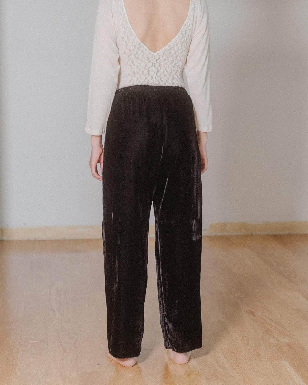 Baserange Pantalon Olin - Velours De Soie