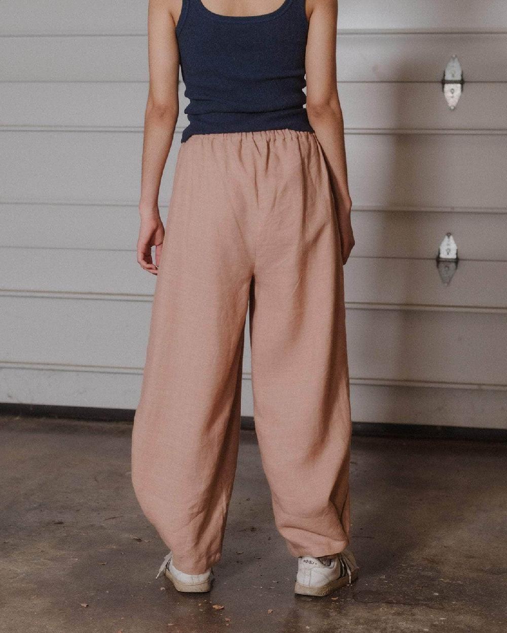 Baserange Pantalon Ponte - Chanvre