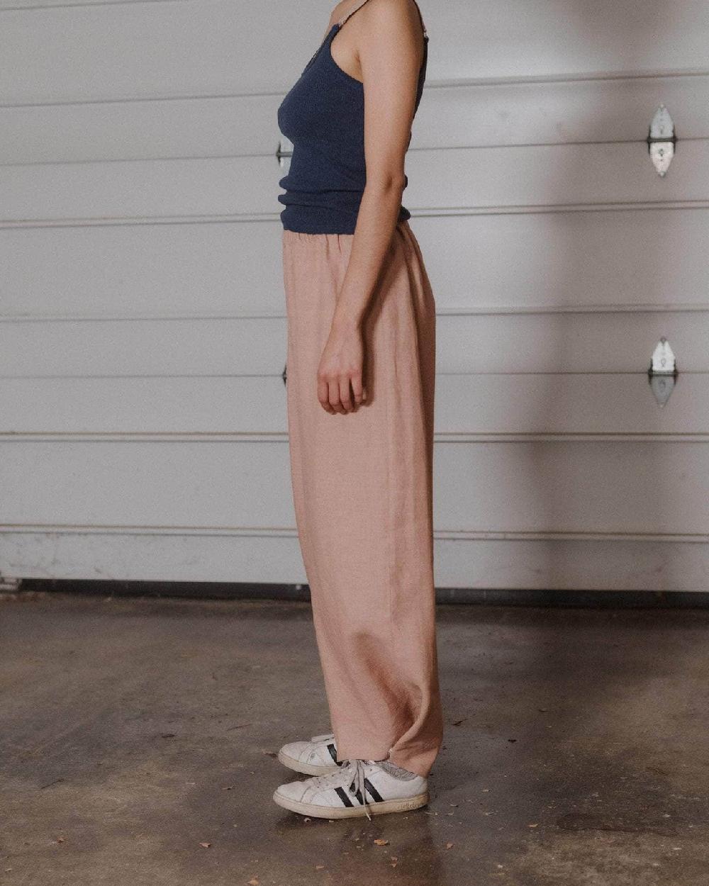 Baserange Pantalon Ponte - Chanvre