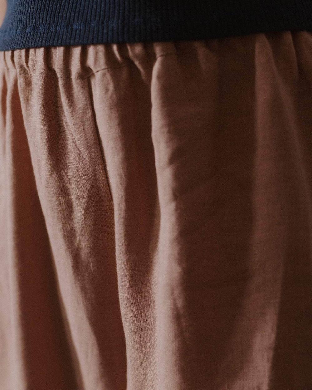 Baserange Pantalon Ponte - Chanvre