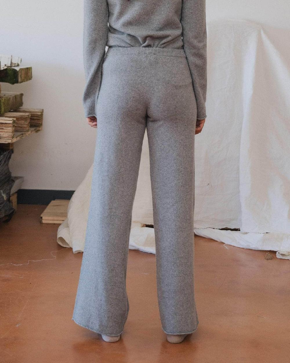 Baserange Pantalon Rim - Cachemire Recyclé