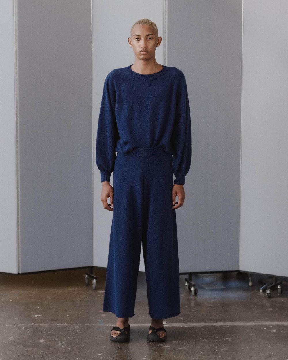 Baserange Pantalon Soar - Cachemire Recyclé