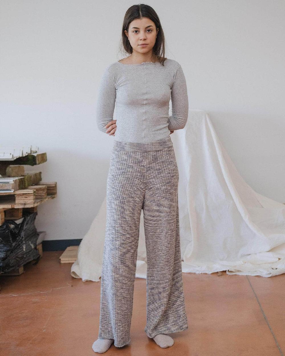 Baserange Pantalon Soar - Coton Biologique Côtelé