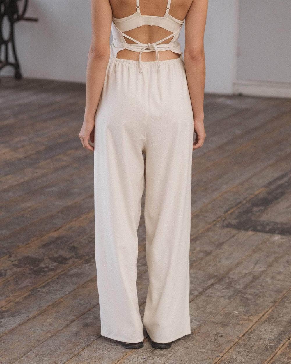 Baserange Pantalon Stoa - Soie Sauvage