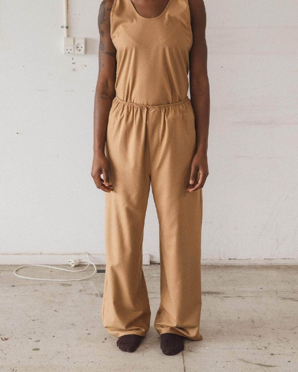 baserange Pantalon stoa - Soie sauvage