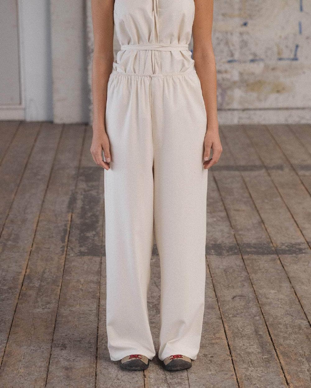 baserange Pantalon stoa - Soie sauvage