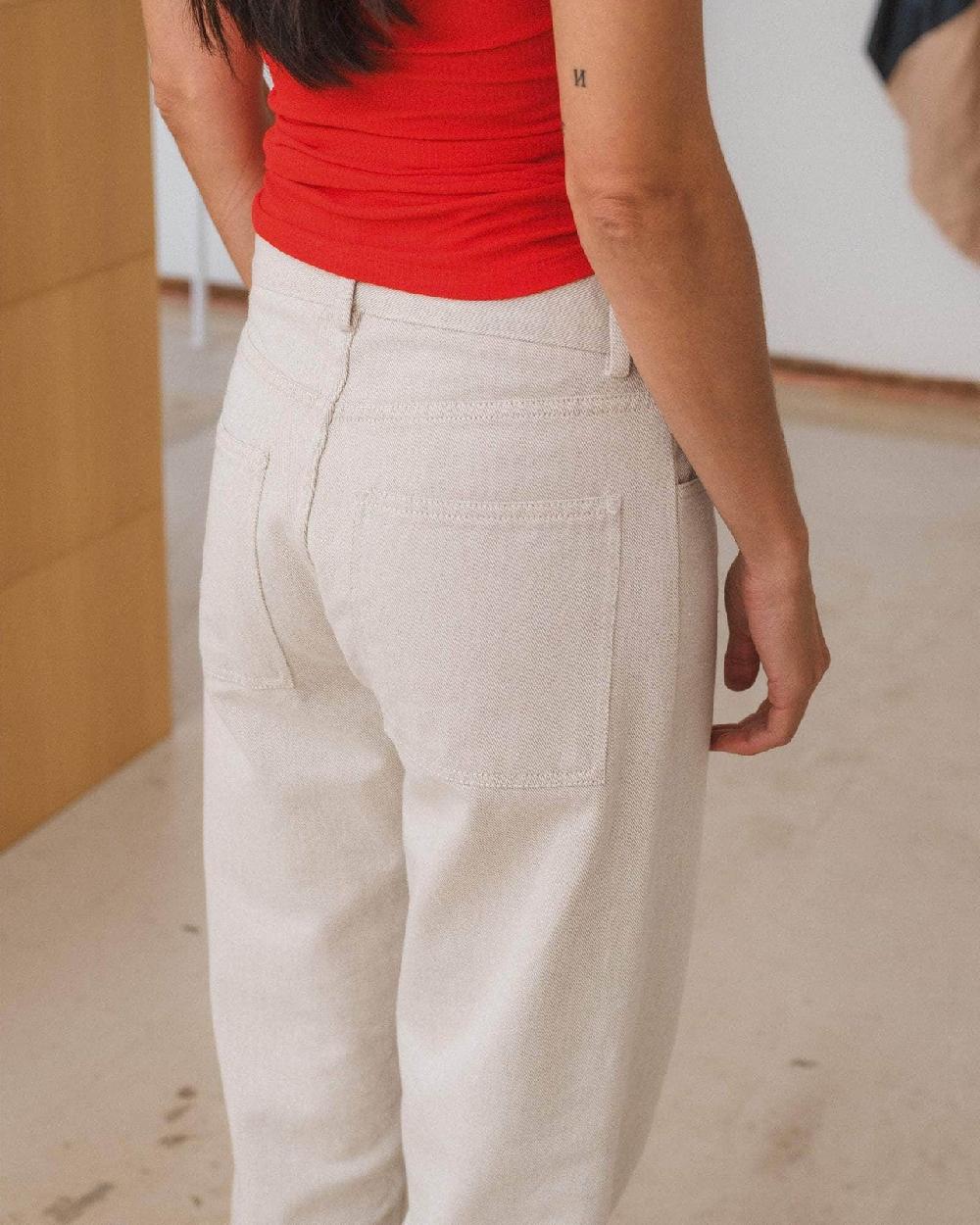 Baserange Pantalon Tajo - Denim En Coton Biologique