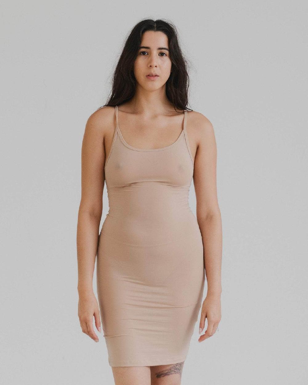 baserange Robe à bretelles - Lyocell de bambou