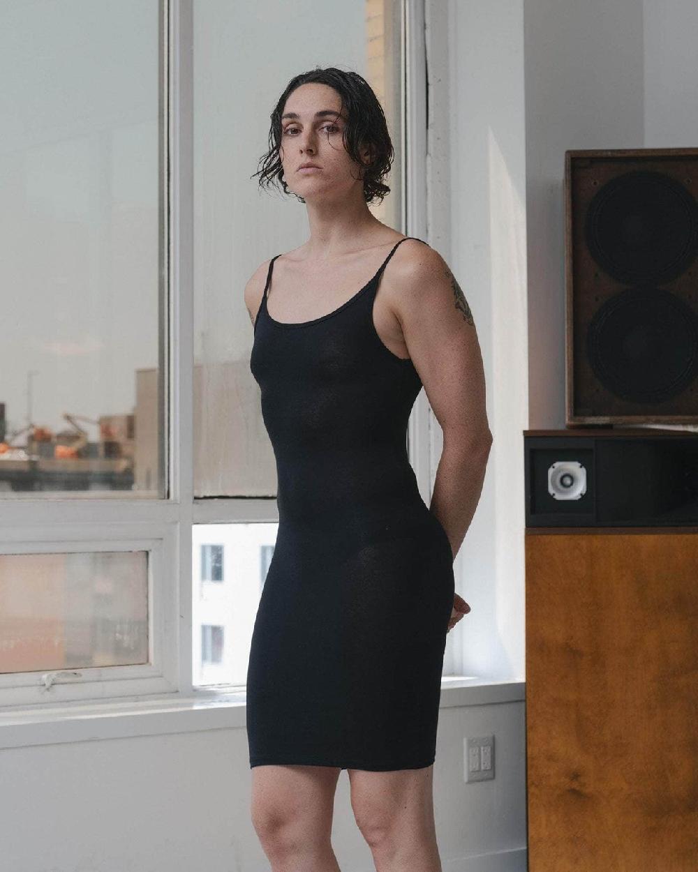 Baserange Robe à Bretelles - Lyocell De Bambou