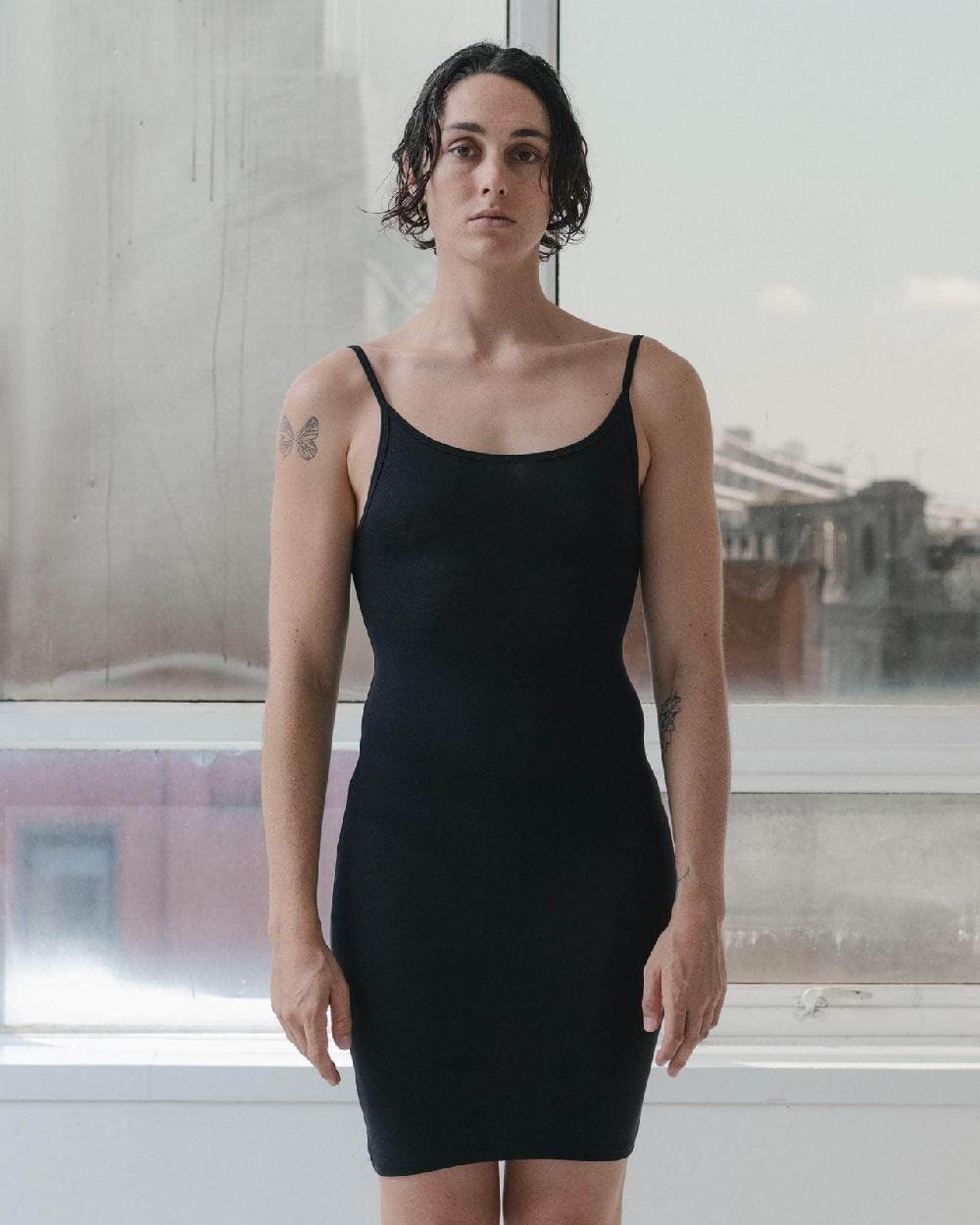 baserange Robe à bretelles - Lyocell de bambou