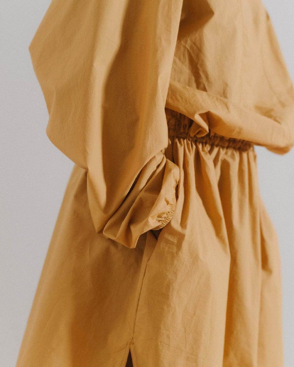 Baserange Robe Air - Popeline De Coton Biologique