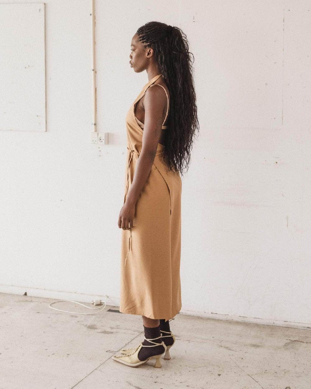 Baserange Robe Apron - Soie Sauvage