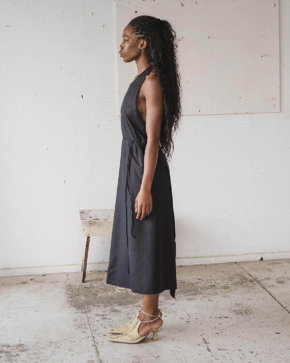 Baserange Robe Apron - Soie Sauvage