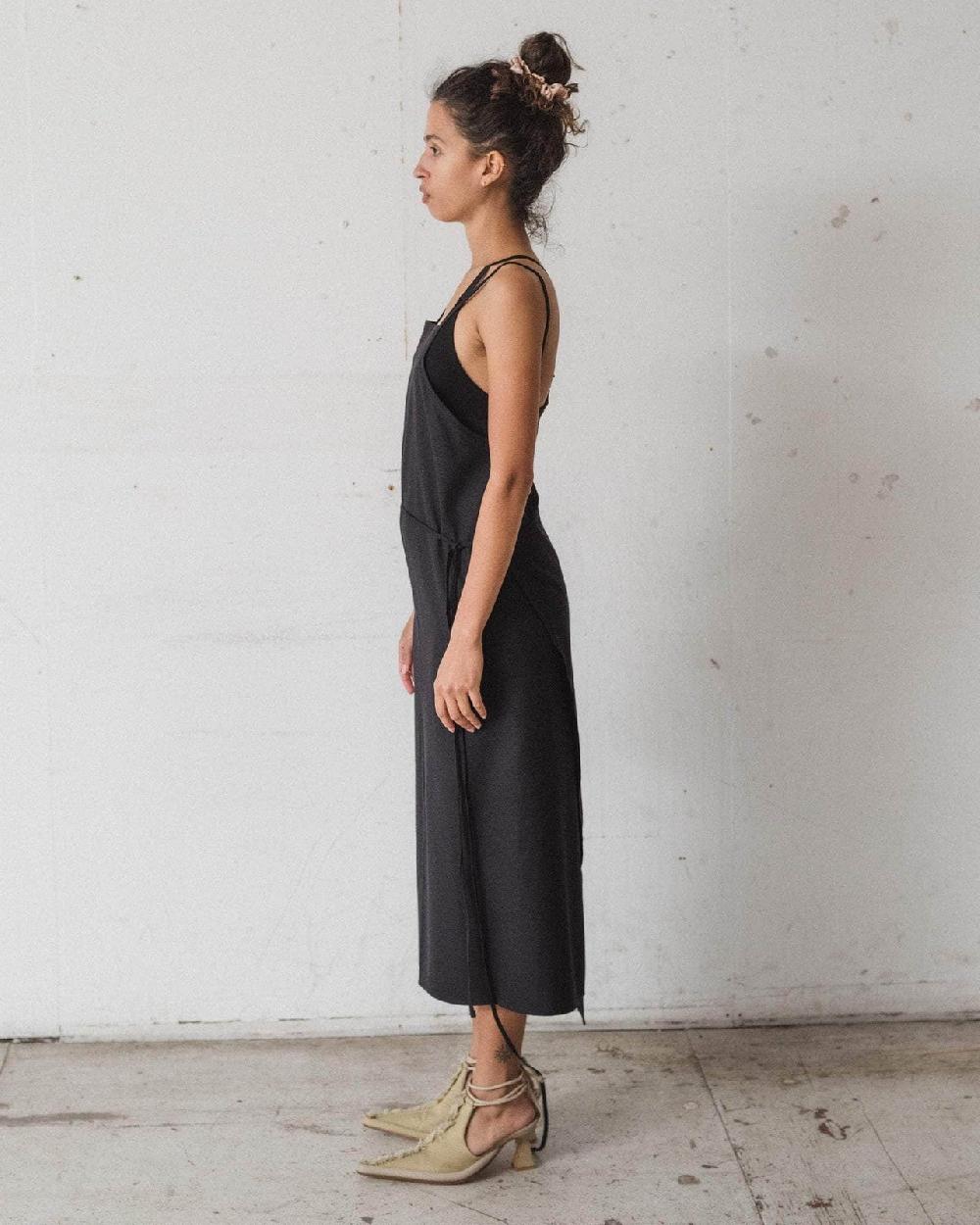 Baserange Robe Apron Yumi - Soie Sauvage