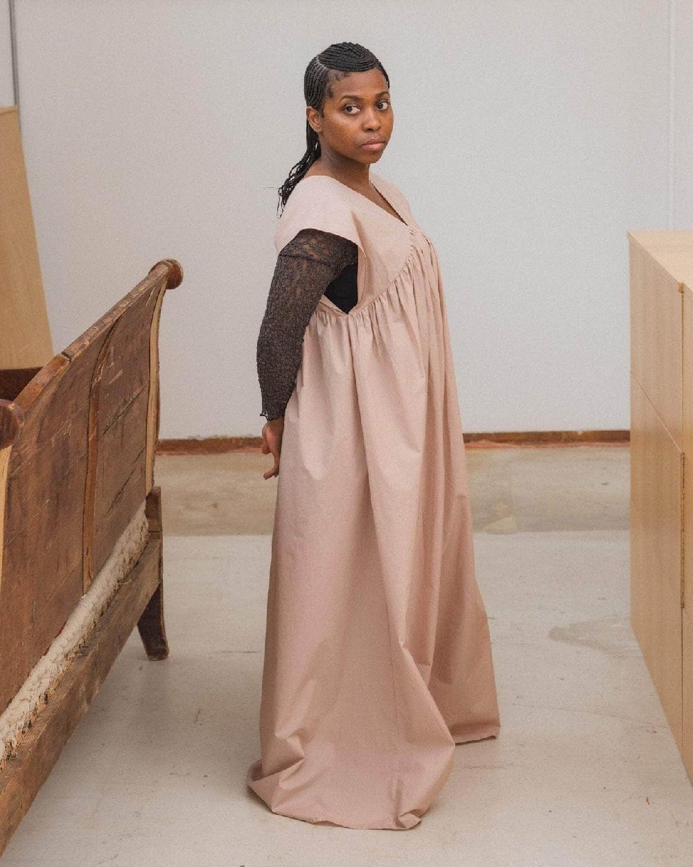 Baserange Robe Cable - Popeline De Coton Biologique