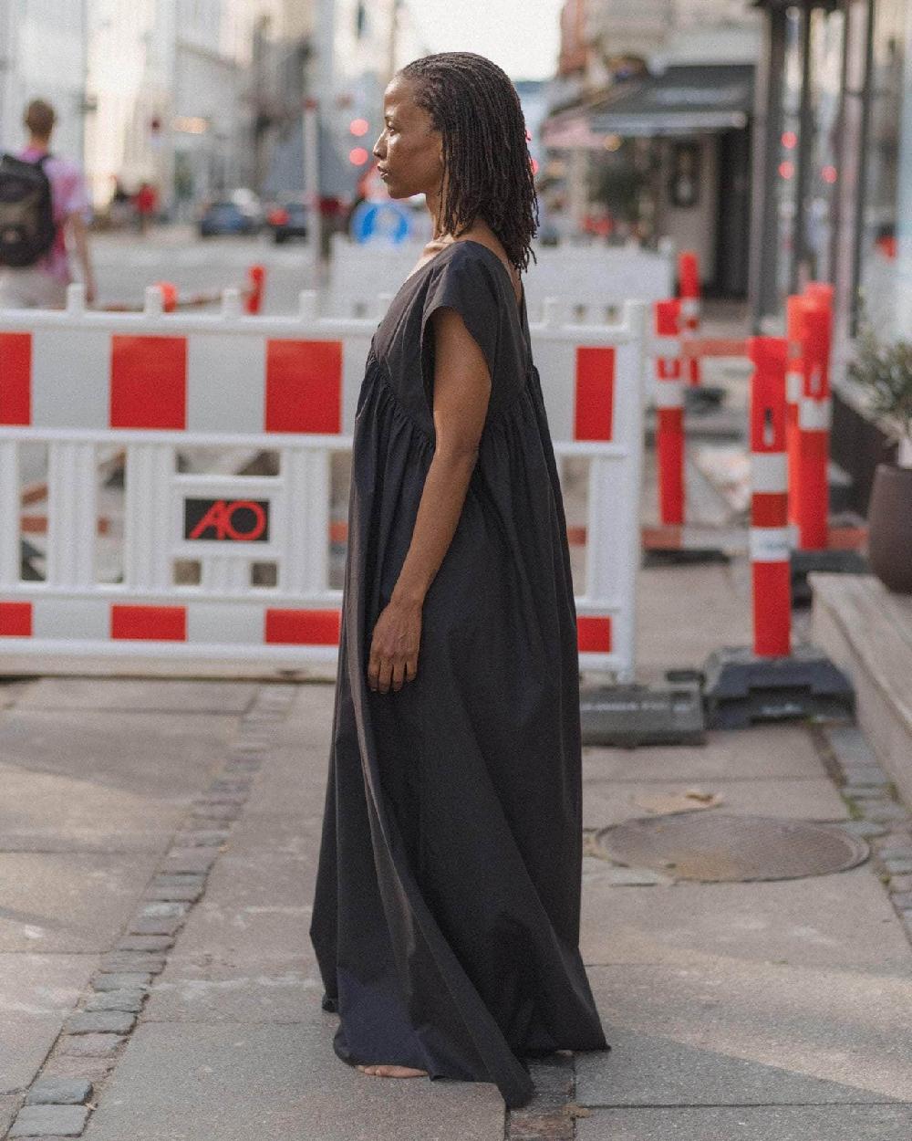 Baserange Robe Cable - Popeline De Coton Biologique