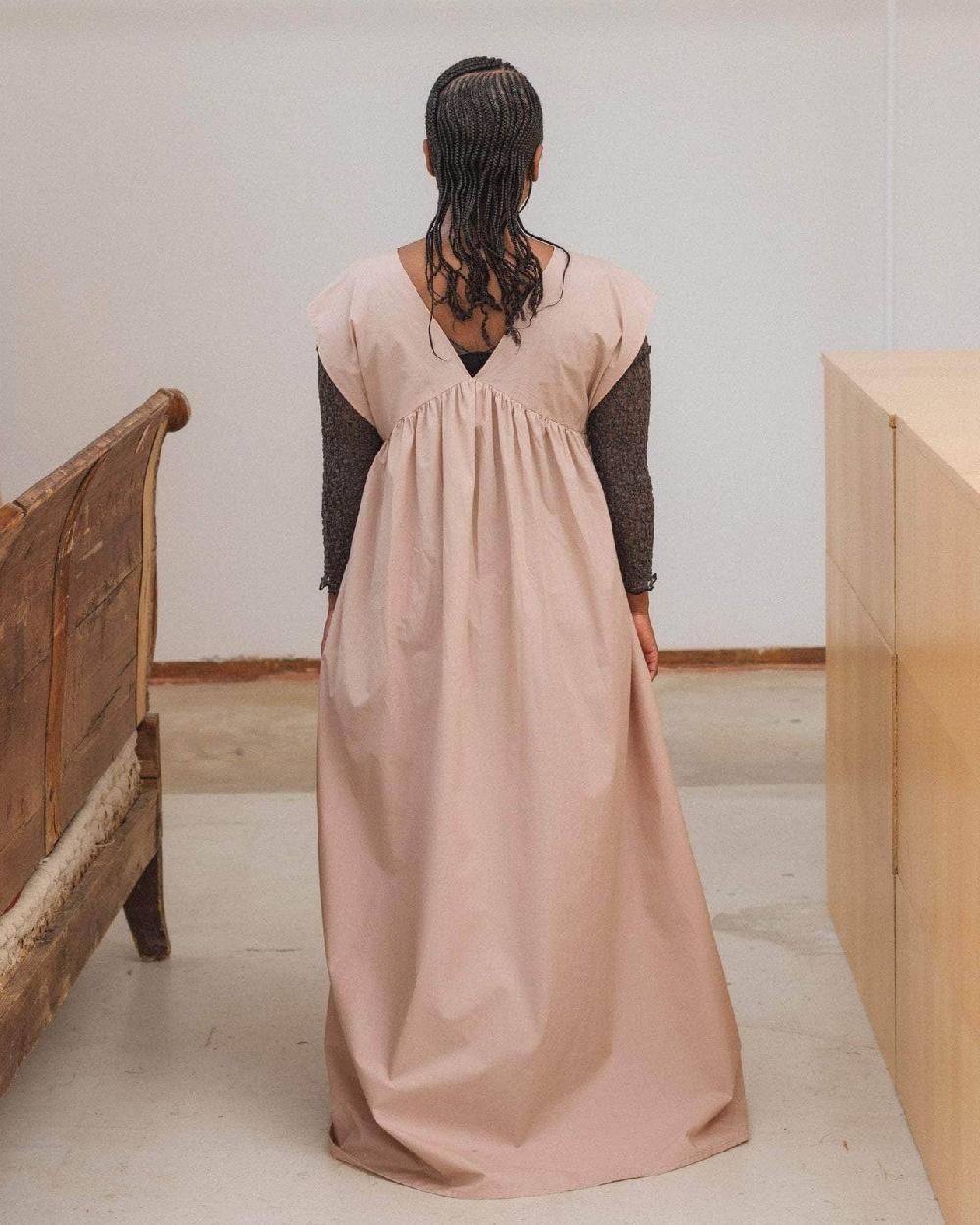 Baserange Robe Cable - Popeline De Coton Biologique