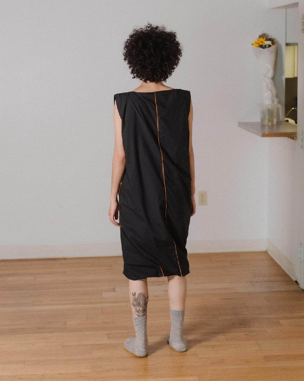 Baserange Robe Turn - Popeline De Coton Biologique