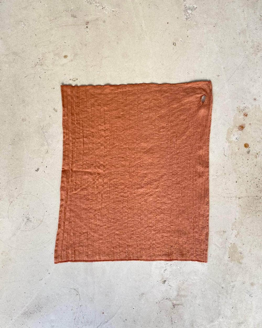 baserange Serviette shoal - Lin froissé