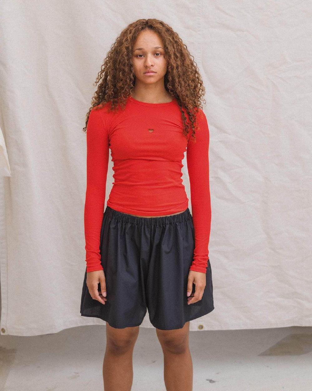 Baserange Short Cable - Popeline De Coton Biologique