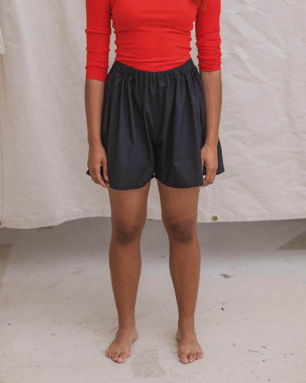 baserange short cable - Popeline de coton biologique