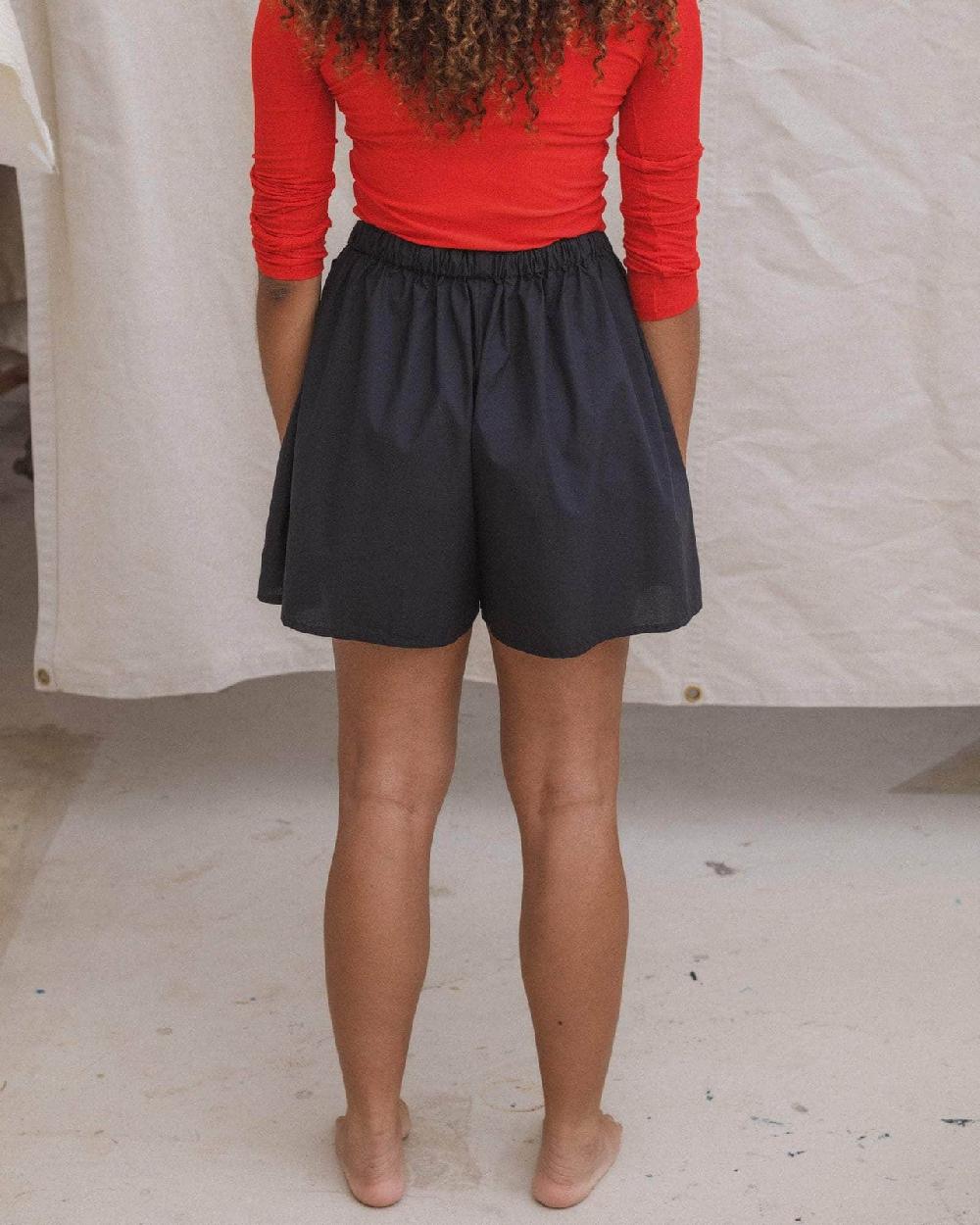 Baserange Short Cable - Popeline De Coton Biologique