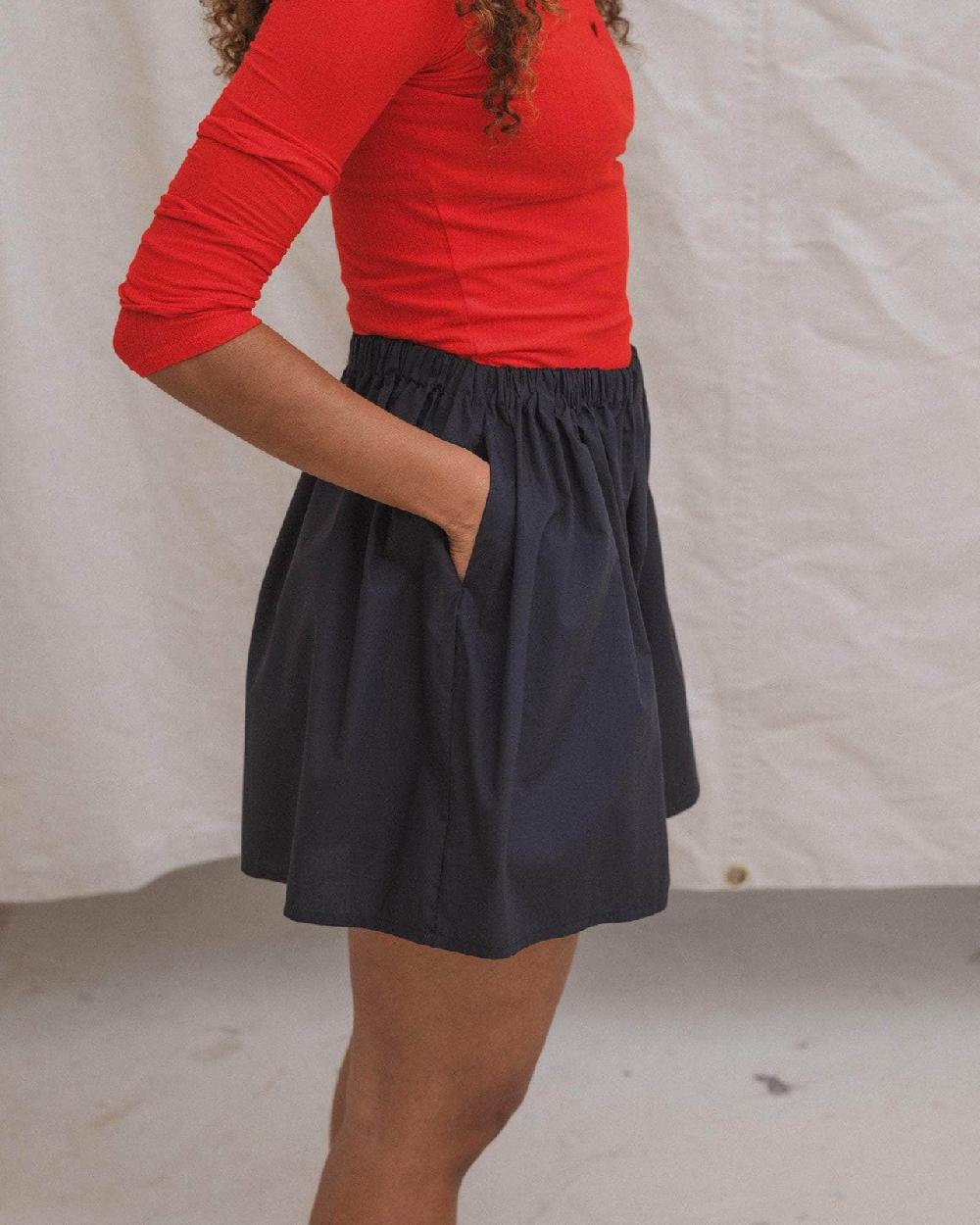 Baserange Short Cable - Popeline De Coton Biologique