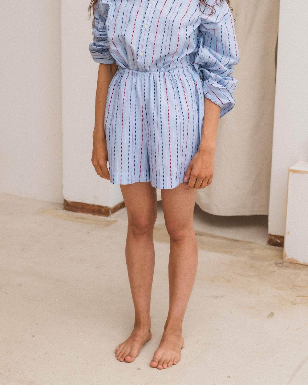 baserange short ole - Popeline de coton biologique