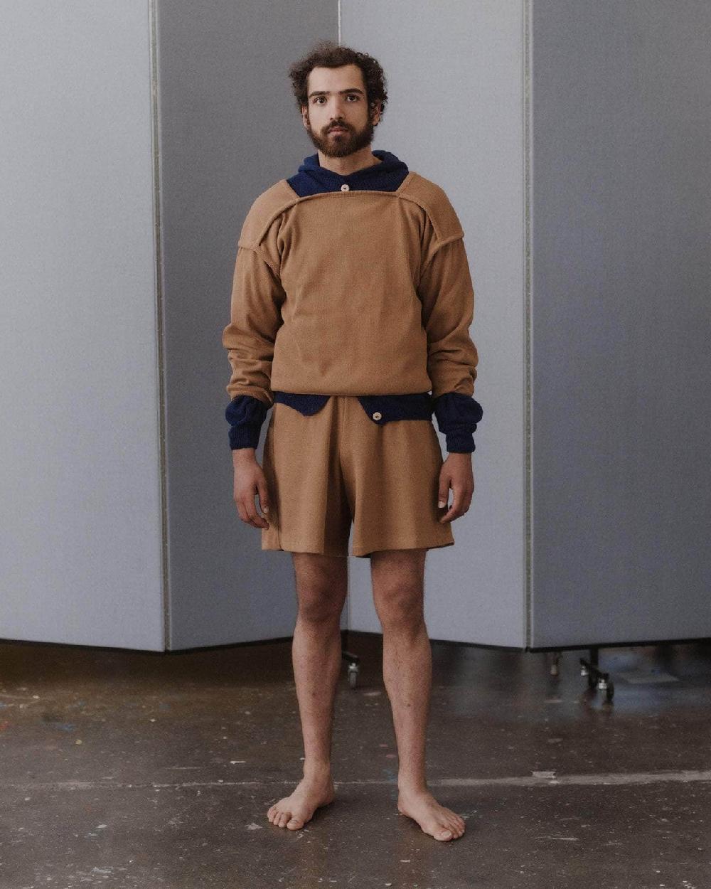 Baserange Short Relief - Coton Biologique Côtelé