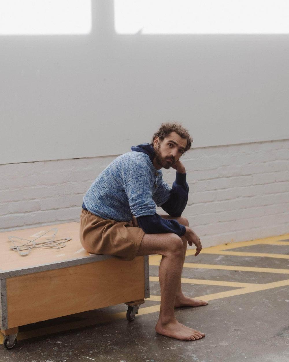 Baserange Short Relief - Coton Biologique Côtelé