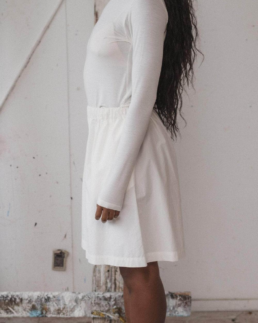 Baserange Short Stave - Popeline De Coton Biologique