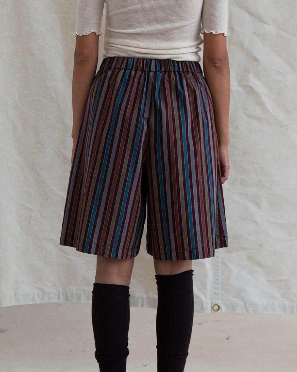 Baserange Short Stave - Popeline De Coton Biologique