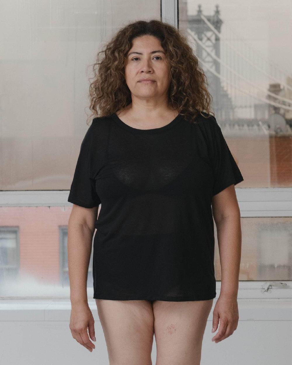 baserange T-shirt ample - Lyocell de bambou